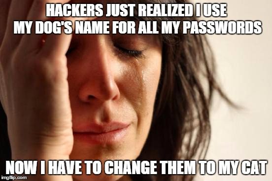 never use the same password twice