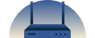 Desteklenen bir yönlendirici.