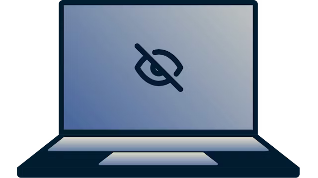 Unlimited bandwidth - An infinity symbol over an assortment of devices. 