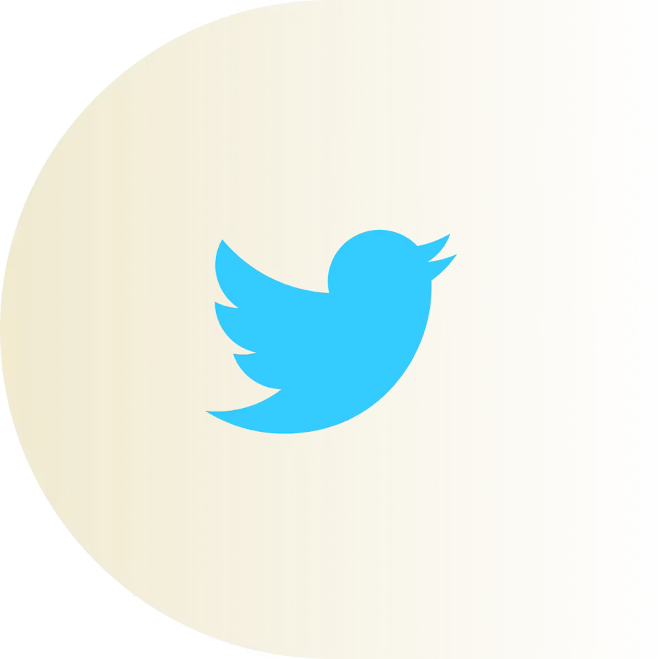 Twitter logo.