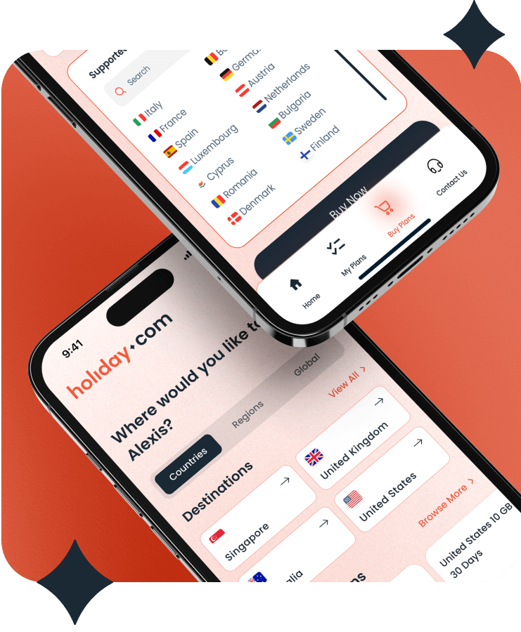 Krijg een gratis holiday.com-eSIM met ExpressVPN