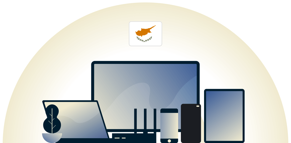 Cyprus VPN beschermt een verscheidenheid aan apparaten.