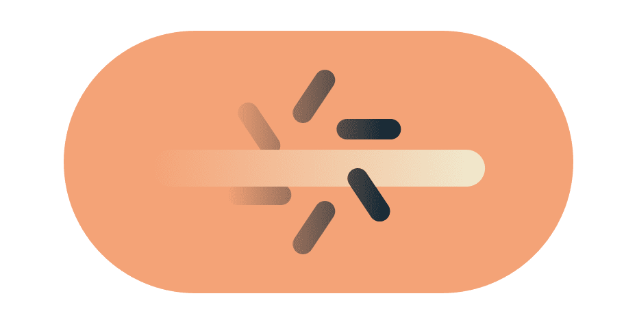 Geste de balayage sur l'icône de mise en mémoire tampon pour illustrer le dépassement d'une connexion Internet limitée.